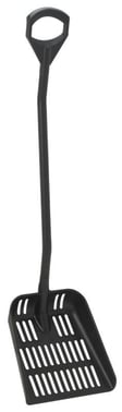 Vikan Ergonomisk skovl med drænhuller 350mm sort