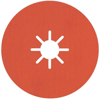 Fiberrondel 180X22 4582 80+ Stål/INOX
