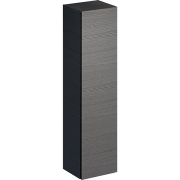 Geberit XENO2 højskab 400x1700x351mm m/låge/indv spejl scultura-grå spånplade melamin