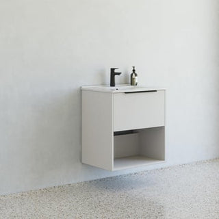 Dansani Mido møbelpakke 61 cm 1 sk m/hylde, glat, sand mat