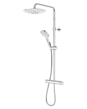 GBG Ny Nautic Round brusersæt med term cc150mm krom