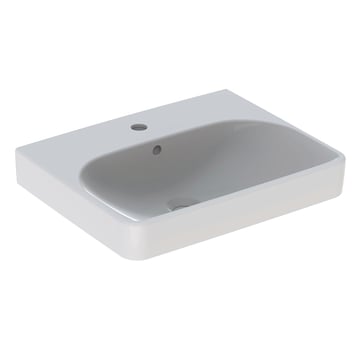 Geberit Smyle håndvask 550x165x440mm t/møbel/bolt hvid porcelæn KeraTect