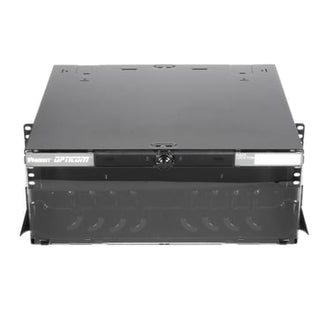 19"" Fiberboks for 12x modul ((FAP)) 4U sort
