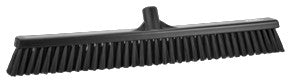 Vikan Fejekost 610mm Blød/stiv sort