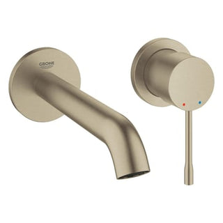 GROHE Essence New etgrebs håndvaskarmatur 1/2/183 mm tud/væg, børstet nikkel messing