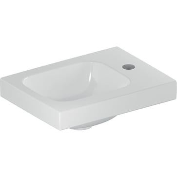 Geberit iCon Light håndvask t/møbel, 380 x 280 mm, hvid porcelæn