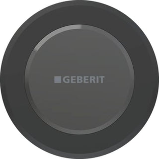 Geberit type 10 elektronisk skyllestyring duo, batteri, sort mat