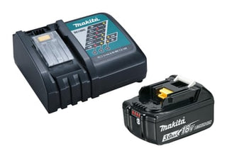 Makita 18V Batteripakke. 1x3,0AH 1Xbl1830B+1Xdc18Rc