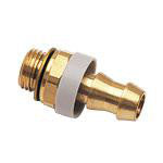 Push-on fitting med udv BSPP - øD1 : 9,5MM - 1/4 0133