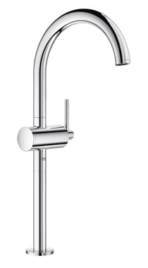 GROHE Atrio New Classic etgrebs håndvaskarmatur, 180 mm tud, m/løft-op bv, krom