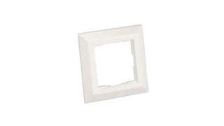 Ramme 80x80mm hvid for PanNet Euro urdtag