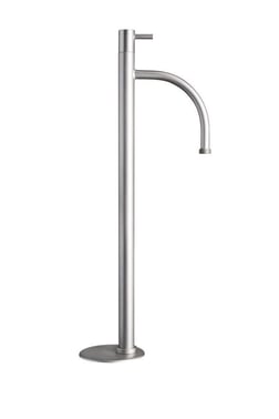 Eqi 4012 fritstående havevandpost 1/2x380/580mm m/greb silkemat