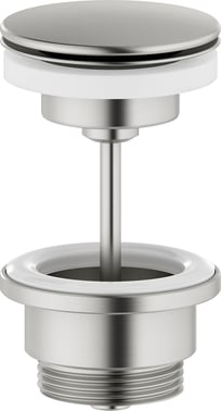Damixa bundventil Ø63mm 1 1/4"" ""altid åben"" Steel PVD