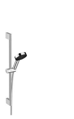 hansgrohe Pulsify Select S brusersæt 105 3jet Relaxation EcoSmart med bruserstang 65 cm krom