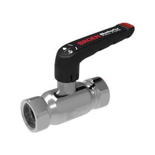 BROEN Ballofix® Full Flow kugleventil rustfri muffe/muffe 2"" x 2"" lav