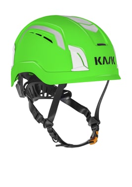 Kask industrihjelm Zenith X Air 1000V-1500V Hi-Vis grøn