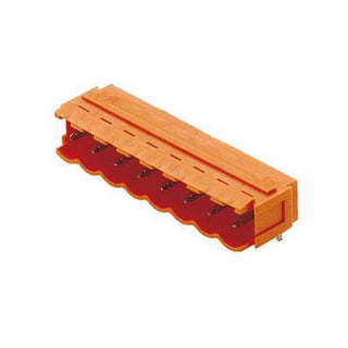 3 polet print stik (( Board)) 5.08 mm pitch 3.2mm loddeben 90° orange THT SL 5.08/03/90B 3.2SN OR BX