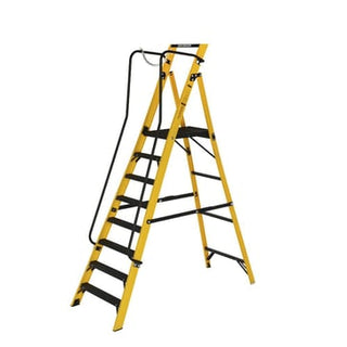 Stigeplatform glasfiber 8 trin 1,70 m