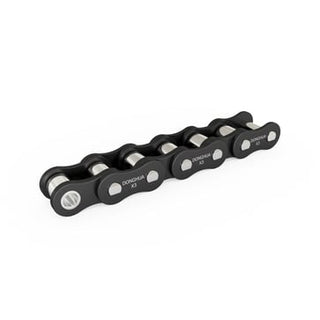 ANSI41-1X3 Donghua X3 Premium rullekæde med specielcoatet pin 1/2"" Simplex ((085)). 3 x slidstyrke i