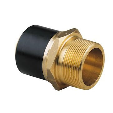 +GF+ ELGEF Plus overgangsnippel PE/messing PN16 PE100-SDR11 32 mm x 114""