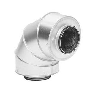 Lindab lyddæmperbøjning BSLCU-50 Ø355 50 mm isolering