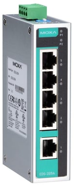 Moxa 5-port Unmanaged Ethernet switch 10/100M EDS-205A
