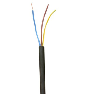 Plastkappeledning halogenfri Cca 3G1 sort R100
