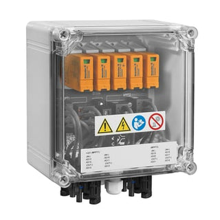 PV Combiner Box, 1100 V, 2 MPP, 2 Inputs / 1 Output per MPP, overspændingsbeskyttelse I / II, WM4C