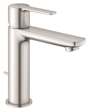 GROHE Lineare New håndvaskarmatur med bundventil S-Size supersteel