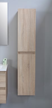 Sanibell Online bardolino eg højskab 145x30x30cm LEVERES USAMLET SOM FLATPACK