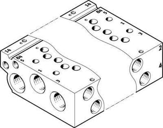 Festo Tilslutningsliste VABM-L1-14W-G14-16