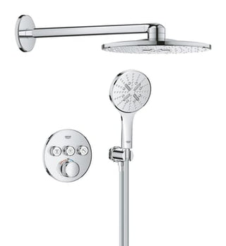GROHE Grohtherm sampak til indbyg m/ SmartActive 310 hovedbruser 2 spray, håndbruser 3 spray, 1500mm