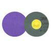 3MTM CubitronTM 3 RolocTM Fiberrondel 1187C, 80+, TR, lilla, 51 mm, 50/Karton, 200 stk/etui
