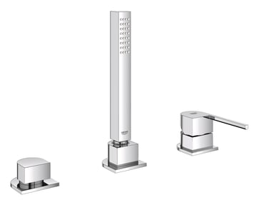 GROHE Plus 3-huls kar- & brusekombination