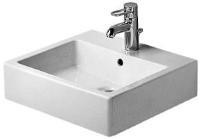 Duravit Vero møbelhåndvask 50 x 47 cm glaseret undersiden