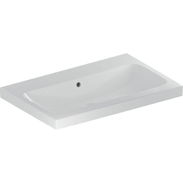 Geberit iCon Light håndvask t/møbel, 750 x 480 mm, hvid porcelæn KeraTect