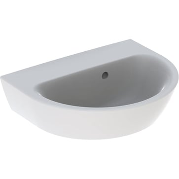 Geberit Renova håndvask, 450 x 360 x 173 mm, hvid porcelæn KeraTect