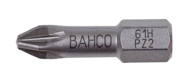 Bahco Ekstra hård bits, for Pozidriv skruer 1/4"" 25mm