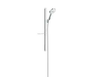 hansgrohe Raindance Select S120 3jet EcoSmart/Unica E brusesæt 90 cm, hvid/krom