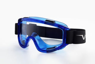 Univet Goggle 601 blå m. klar linse PC m. ventilation