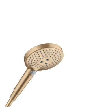 hansgrohe Raindance Select S Håndbruser 120 3jet EcoSmart 9 l/min, børstet bronze