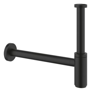 GROHE vandlås  til håndvask 1 1/4", Phantom black