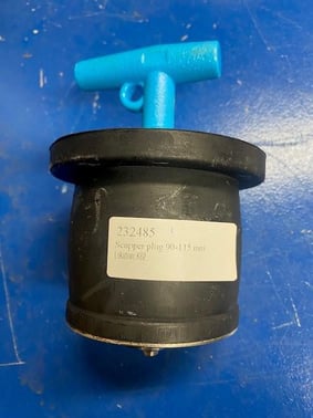 Scupper plug 90-115mm