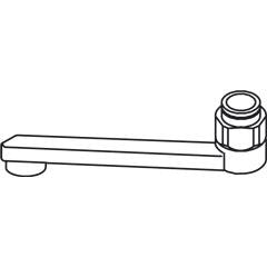 Oras D-tud 250 mm krom 211225