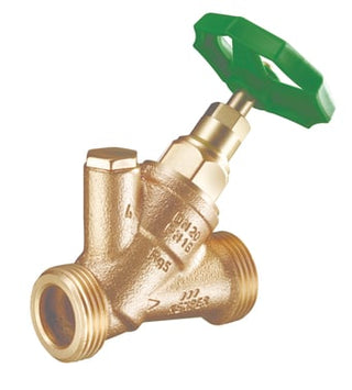 Kemper Standard fristrømsventil nippel/nippel 34"" rødgods