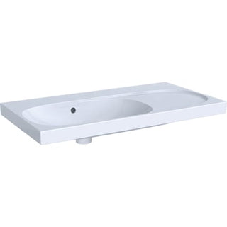 Geberit Acanto håndvask tv 900x168x482mm t/møbel/bolt hvid porcelæn KeraTect