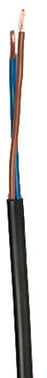 Autokabel pkafau 2X2,5 sort pvc S50