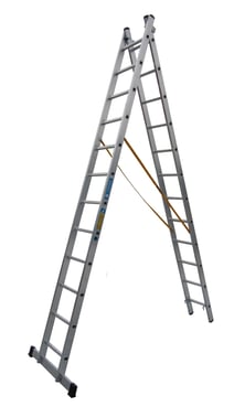 Kombistige aluminium 2-delt 2x12 trin 6,00 m