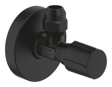 GROHE vinkelventil 1/2" x 3/8" Ø55 mm, Phantom black