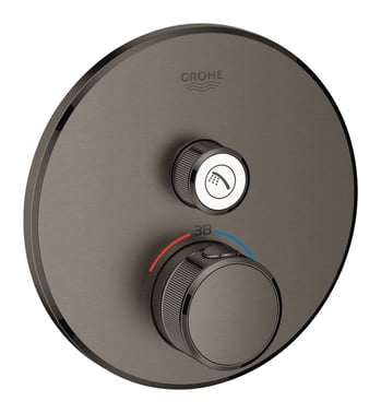 GROHE Grohtherm SmartControl termostat udv. del, rund 1SC, grafit